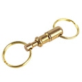 Brass Pull Apart Keychain Ball Bearing Release