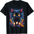 Pixel Art Pets Cats and Kitten Unisex T-shirt, Sweatshirt, Hoodie, Long Sleeve Tee