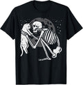 Skeleton Cat Skull Kitty Cute Goth Halloween Men Women Kids T-Shirt Unisex T-shirt, Sweatshirt, Hoodie, Long Sleeve Tee
