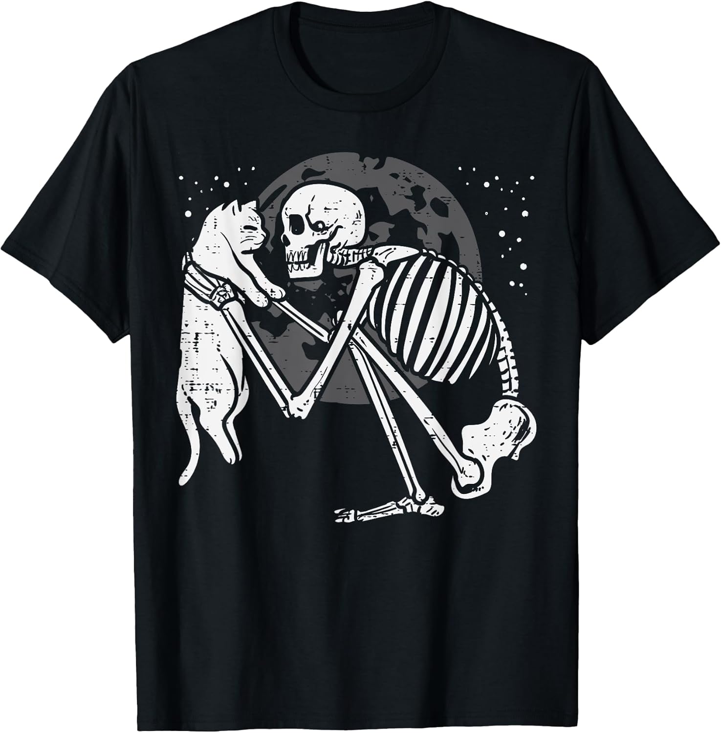 Skeleton Cat Skull Kitty Cute Goth Halloween Men Women Kids T-Shirt Unisex T-shirt, Sweatshirt, Hoodie, Long Sleeve Tee