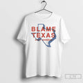 Classic Blame Texas Cody Johnson Texas Map Unisex T-shirt, Sweatshirt, Hoodie, Long Sleeve Tee