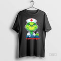 Official Listening To Your Heart Grow Grinch Christmas Nurse